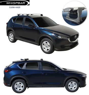 Yakima Whispbar roof racks Mazda CX5